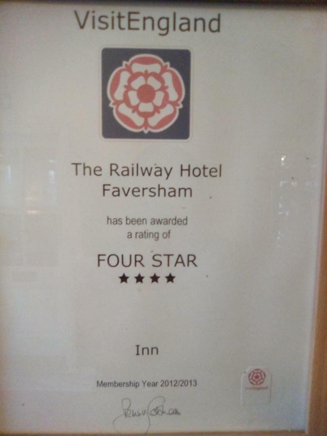 Railway Hotel Faversham Eksteriør bilde
